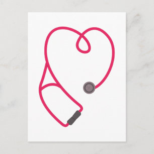 Cartão Postal Estetoscópio
