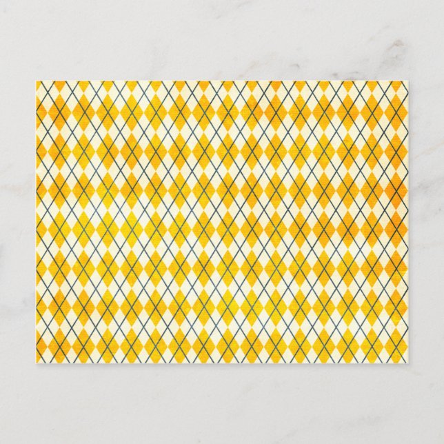 Cartão Postal Estilo Amarelo (Frente)