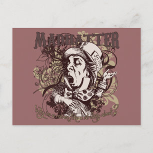 Cartão Postal Estilo Carnívale Mad Hatter