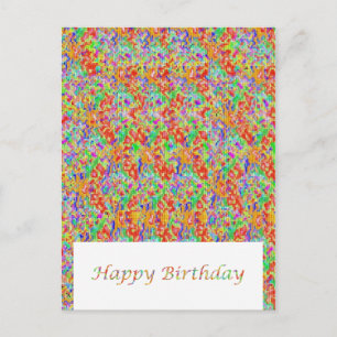 Cartão Postal Estilo de Assinatura Exclusivo NOVINO - Design de