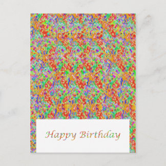 Cartão Postal Estilo de Assinatura Exclusivo NOVINO - Design de 