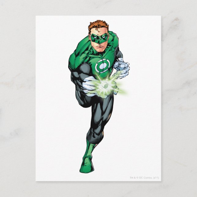 Cartão Postal Estilo de banda desenhada - Em Execução (Frente)