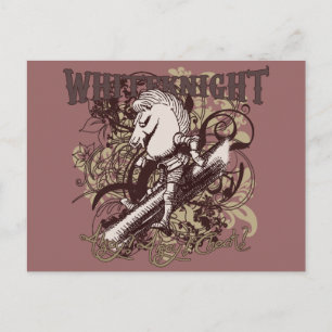 Cartão Postal Estilo de Carnaval Branco