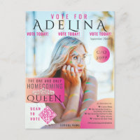 Estilo HOCO da Revista Queen Pink da Rainha de Viv