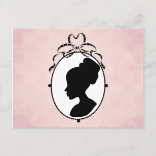 Cartão Postal Estilo Vitoriano 60 Cameo