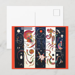 Cartão Postal Estirpado por Wassily Kandinsky