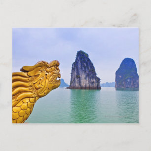 Cartão Postal Estiva de Dragão, a arco do barco, com