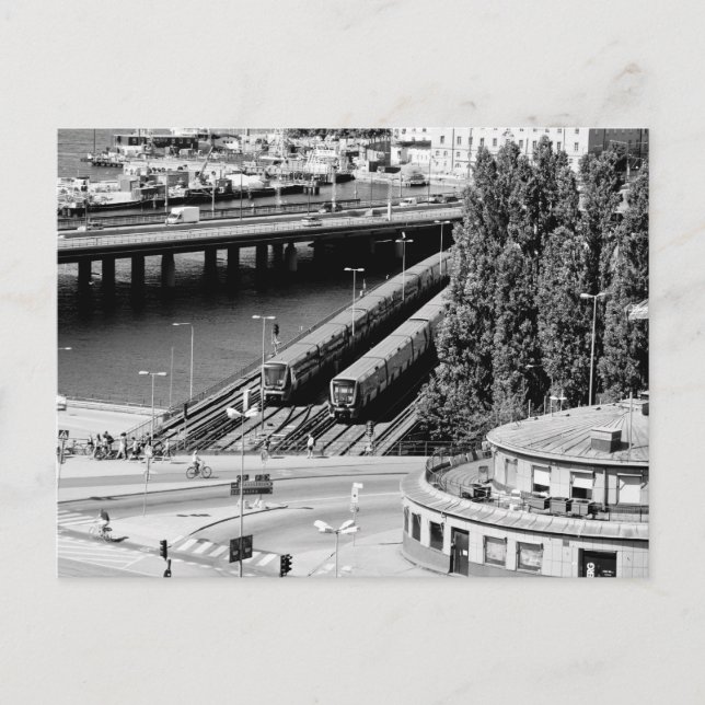 Cartão Postal Estocolmo (Frente)