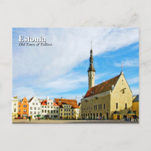 Cartão Postal Estônia Tallinn