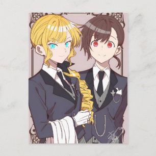 Cartão Postal Estou Apaixonada pela Vilã   Rae e Claire 