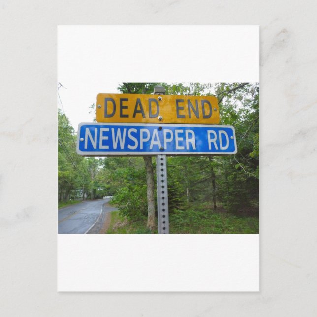 Cartão Postal ESTRADA DE JORNAL morto FINAL (Frente)