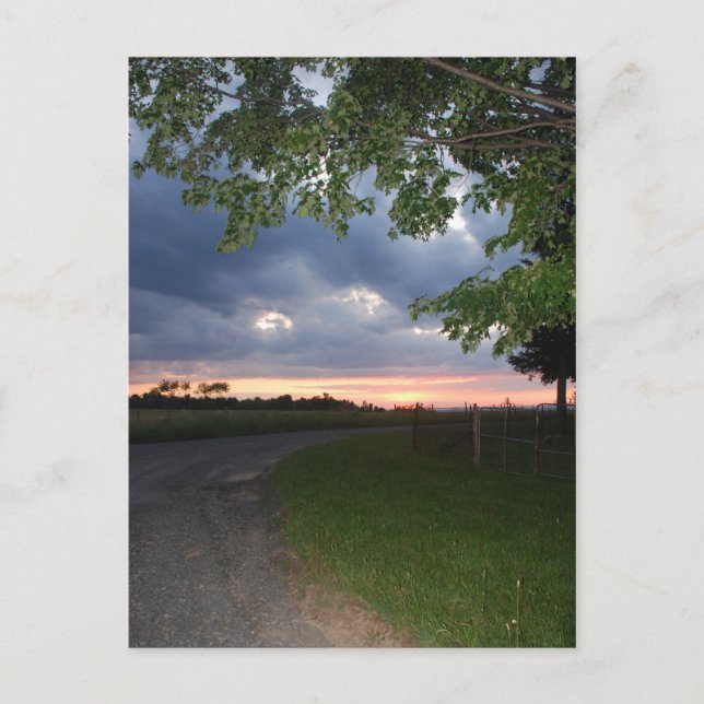 Cartão Postal Estrada de Terra (Frente)