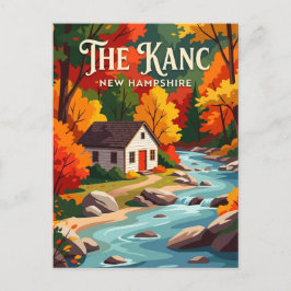 Cartão Postal Estrada Kancamagus EUA