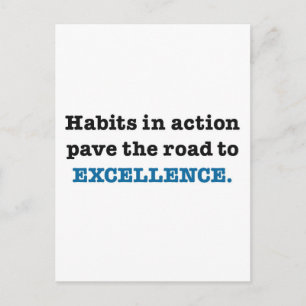 Cartão Postal Estrada para a excelência