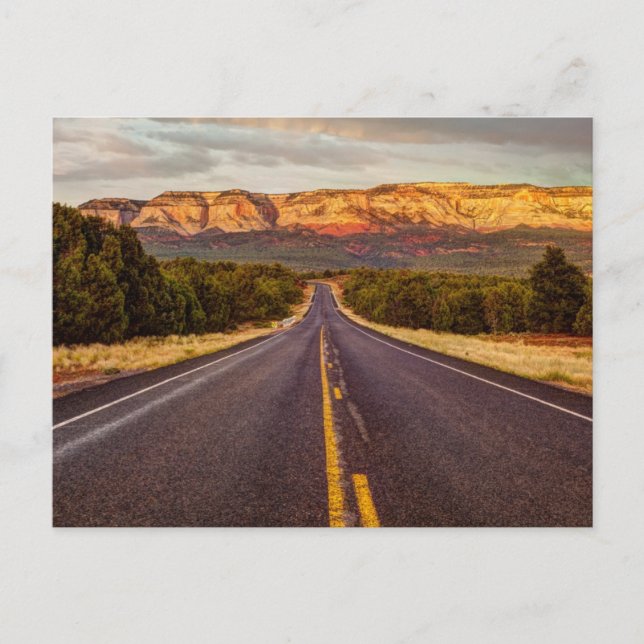 Cartão Postal Estrada Para Aventura (Frente)