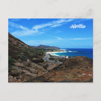 Cartão Postal estrada para o paraíso