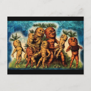 Cartão Postal Estranho familiar