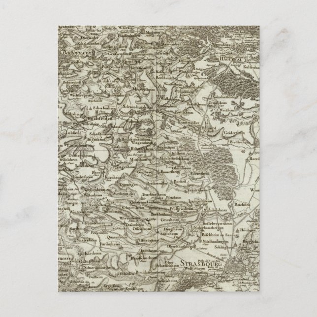 Cartão Postal Estrasburgo (Frente)