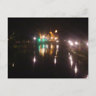 Cartão Postal Estrasburgo à noite