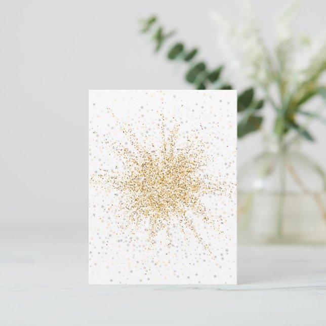 Cartão Postal Estrela brilhante 2 (Em pé/Frente)