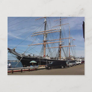Cartão Postal Estrela Da Índia No Museu Marítimo De San Diego