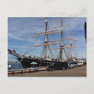 Cartão Postal Estrela Da Índia No Museu Marítimo De San Diego