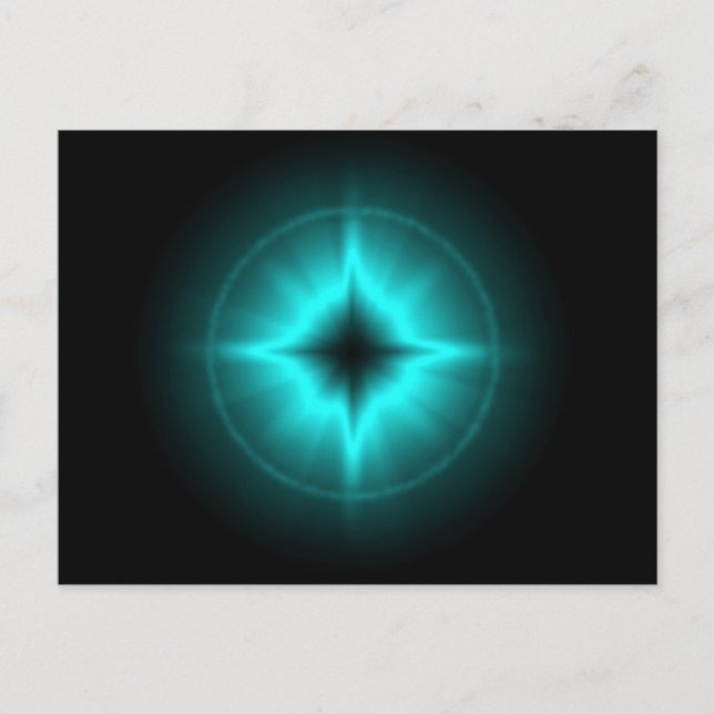 Cartão Postal Estrela da Sorte (Frente)