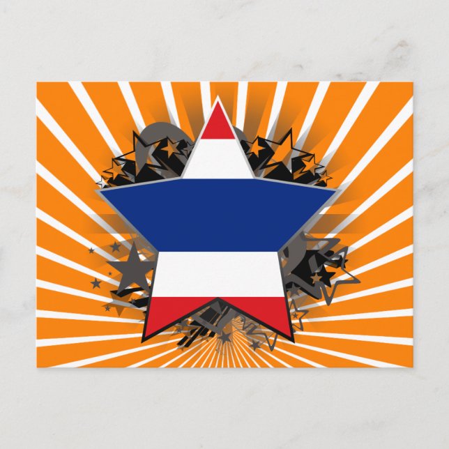 Cartão Postal Estrela da Tailândia (Frente)
