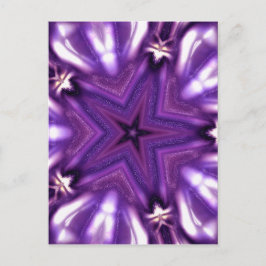 Cartão Postal Estrela roxa