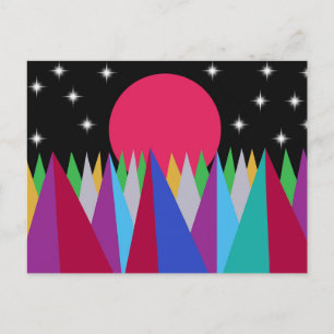 Cartão Postal Estrela Sunset