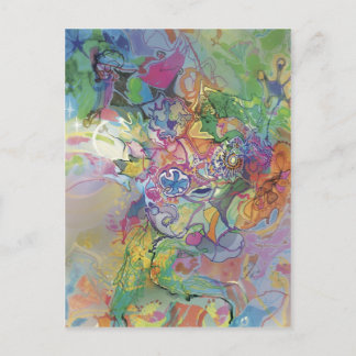 Cartão Postal Estrela Verde~~~