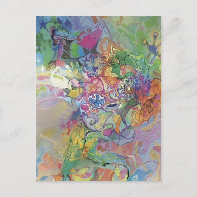 Cartão Postal Estrela Verde~~~ (Frente)