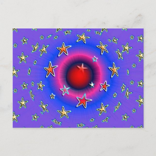 Cartão Postal Estrelas (Frente)