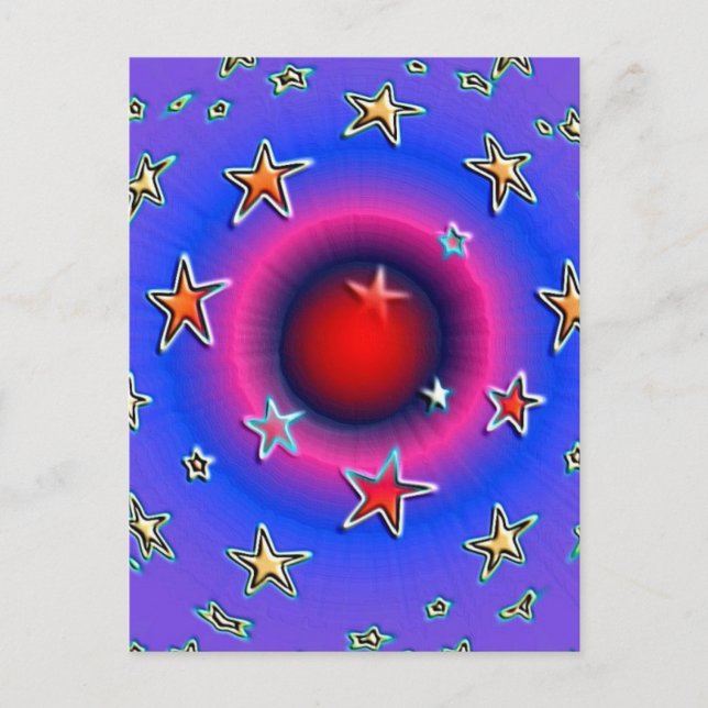 Cartão Postal Estrelas (Frente)