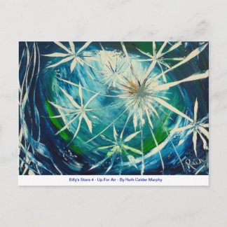 Cartão Postal Estrelas de Billy 4 - Para o Ar - Ruth Calder Murp