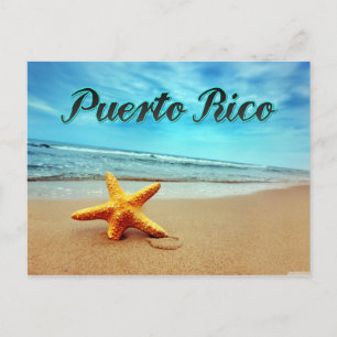 Cartão Postal Estrelas de Porto Rico