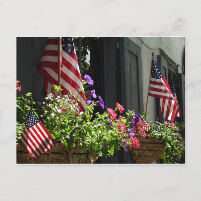 Cartão Postal Estrelas e faixas (Frente)