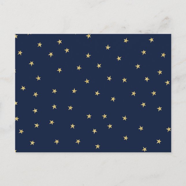 Cartão Postal Estrelas marinhos E Douradas (Frente)