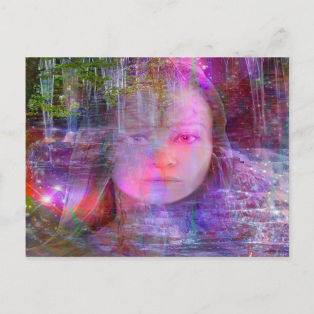 Cartão Postal Estrelas na Água (Frente)