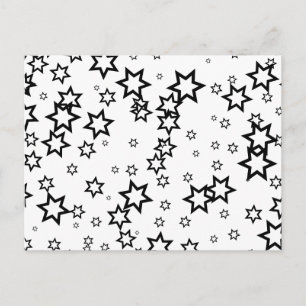 Cartão Postal Estrelas Negras