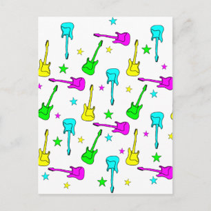 Cartão Postal Estrelas & Violões