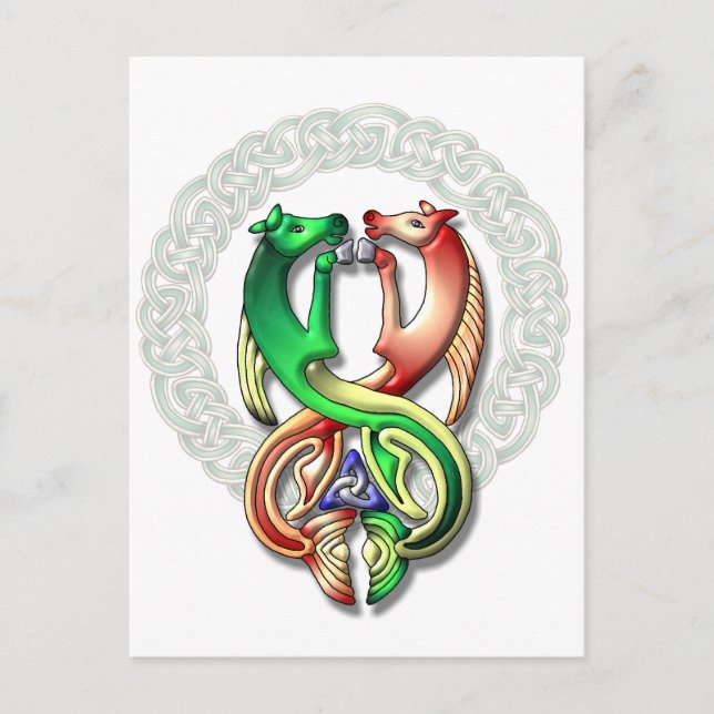 Cartão Postal estrutura Kelpie (Frente)