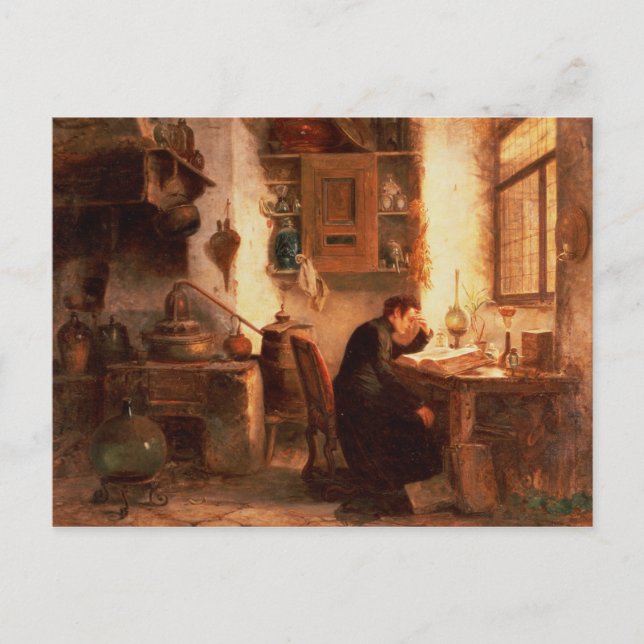 Cartão Postal Estudante de química e farmácia (Frente)