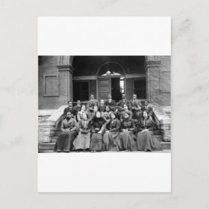 Cartão Postal Estudantes da Universidade Fisk: 1899