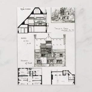 Cartão Postal Estúdio e Algodão para Miss Rosa Corder