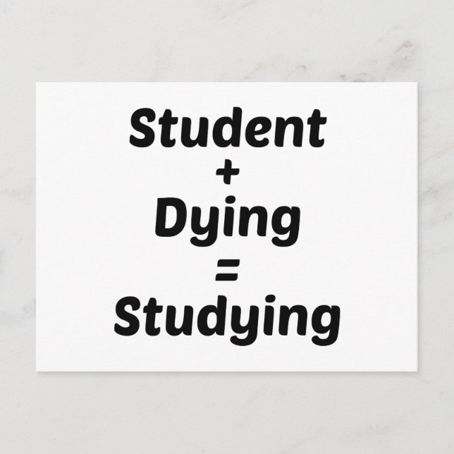 Cartão Postal Estudo (Frente)
