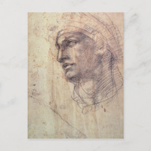 Cartão Postal Estudo de uma Cabeça