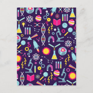 Cartão Postal Estudos de ciência