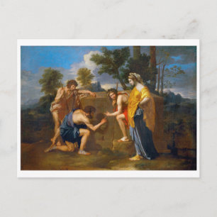 Cartão Postal Et em Arcadia ego, Poussin