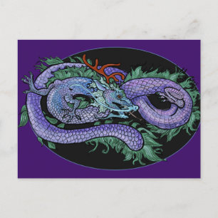 Cartão Postal Eternidade Oriental Dragon